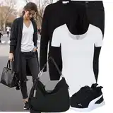 Outfity s termo legínami image