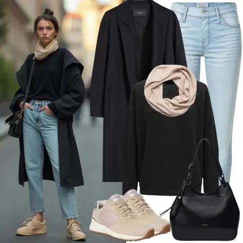 Kombinace Béžová/Hnědá/Khaki Doplňek Šál scalpers