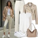 Italijanska Usnjene Jakne outfiti za dame image