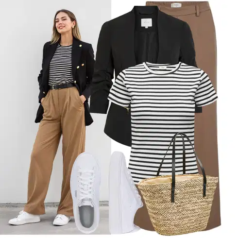 Kombinace Béžová/Hnědá/Khaki Zimní Kalhoty/Kalhoty Bootcut/Kalhoty s Vysokým Pasem/Boyfriend Kalhoty/Twillová Kalhoty/Ležérní Kalhoty/Mušelínové kalhoty/Marlene Kalhoty/Kalhoty se Štěrbinou Object