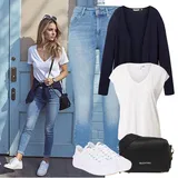 Outfity s vlněnými kardigany image