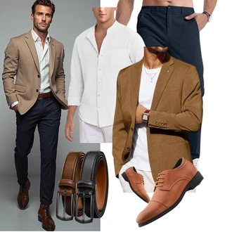 Business Outfits Casual mit NANAMEEI, Unkategorisiert PJ PAUL JONES "Business Outfit"Look: Boyfriend, Casual, Elegant, Büro, Classic, Moderne, Sportlich, Business