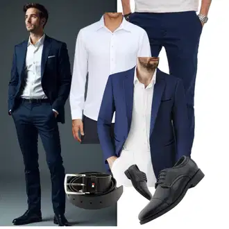 Business Outfits Casual, Moderne mit Unkategorisiert Hitmars, Unkategorisiert Tommy Hilfiger "Business Outfit"Look: Elegant, Moderne, Rap, Büro, Stil, Business, Indoor, Schlichte, Lack, Metal