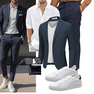 Büro Outfit mit Unkategorisiert J.VER "Business Outfit"Look: Streetwear, Stil, Business, Outdoor, Büro, Uni, Boyfriend, Techno, Schlichte, Zuhause, Casual, Sportlich