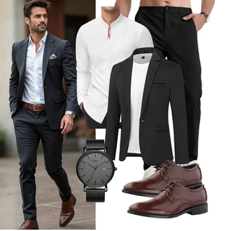 Valentinstag Outfit mit Unkategorisiert DEMEANOR "Business Outfit"Look: Vatertag, Bar, Weihnachten, Valentinstag