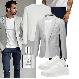 Business Outfits Casual mit PJ PAUL JONES "Business Outfit"Look: Boyfriend, Casual, Elegant, Festlich, Moderne, Büro