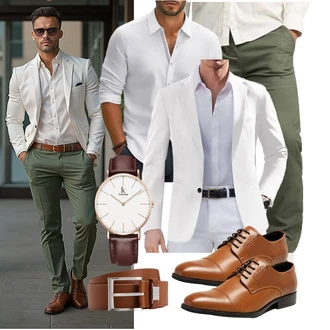 Business Outfits Casual mit Behype, Unkategorisiert PJ PAUL JONES, Unkategorisiert COOFANDY "Business Outfit"Look: Casual, Elegant, Moderne, Edel, Stil, Business, Boyfriend, Classic, Büro, Emo, Garten
