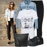 Ležérní outfity s legínami image