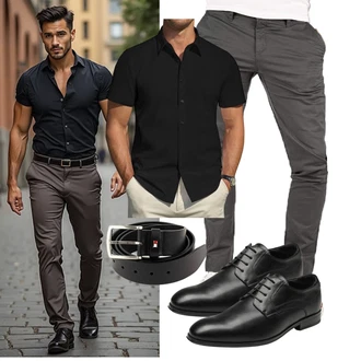 Outfit mit Grau Unkategorisiert Yazubi "Freizeit Outfit"