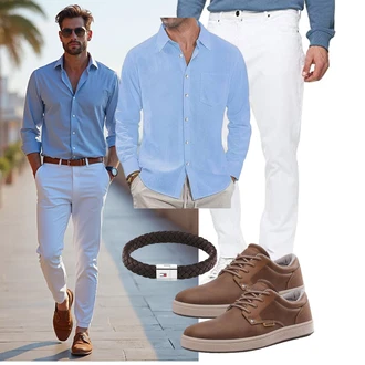 Büro Outfit mit J.VER "Freizeit Outfit"Look: Boyfriend, Casual, Sportlich, Streetwear, Schlichte, Uni, Techno, Outdoor, Büro, Zuhause, Stil, Business
