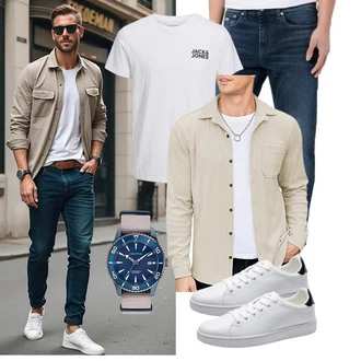 Freizeit Outfits Jeans Winter mit COOFANDY "Freizeit Outfit"