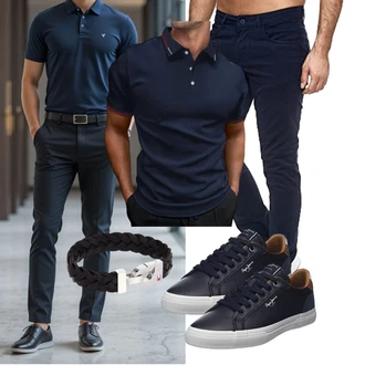 Golf Outfit mit HMIYA "Freizeit Outfit"Look: Golf, Tennis, Arbeits
