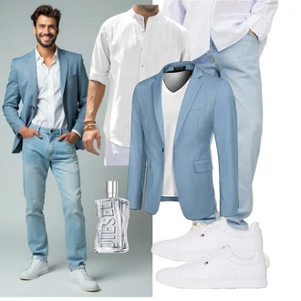 Tapered Outfit mit Unkategorisiert Jack & Jones "Freizeit Outfit"
