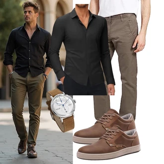 Jahreszeiten Outfits Hochzeit mit Unkategorisiert DEMEANOR "Freizeit Outfit"Look: Weihnachten, Vatertag, Party, Valentinstag, Hochzeit, Bar, Schule, Bühnen, Date
