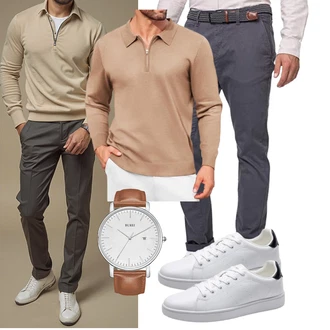 Freizeit Outfits Jeans Winter mit COOFANDY "Freizeit Outfit"