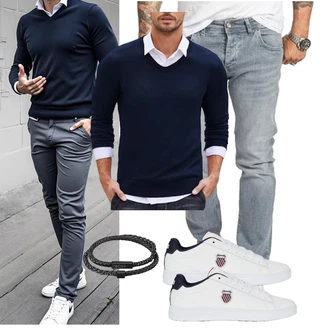 Freizeit Outfits Jeans Winter mit COOFANDY "Freizeit Outfit"