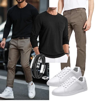 Freizeit Outfits Jeans Winter mit JMIERR "Freizeit Outfit"