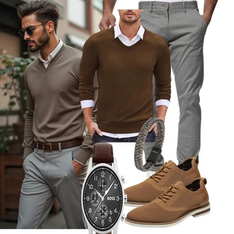 Freizeit Outfits Jeans Winter mit COOFANDY "Freizeit Outfit"