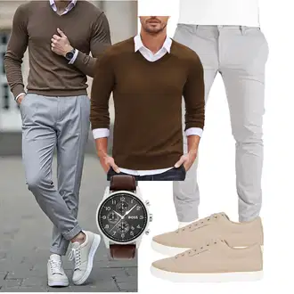 Freizeit Outfits Jeans Winter mit COOFANDY "Freizeit Outfit"