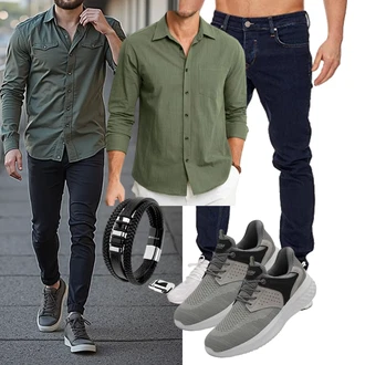 Loose fit Outfit mit Unkategorisiert HISDERN "Freizeit Outfit"