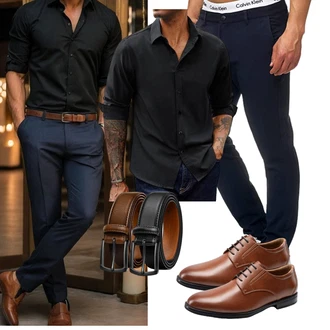 Outfit mit Schwarz Unkategorisiert Indicode "Freizeit Outfit"
