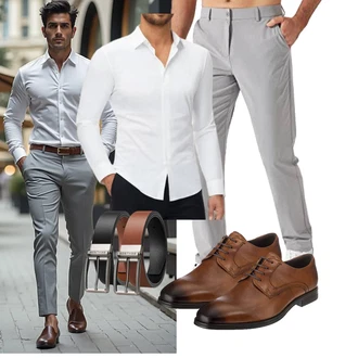 Valentinstag Outfit mit DEMEANOR "Freizeit Outfit"Look: Weihnachten, Vatertag, Party, Valentinstag, Hochzeit, Bar, Schule, Bühnen, Date
