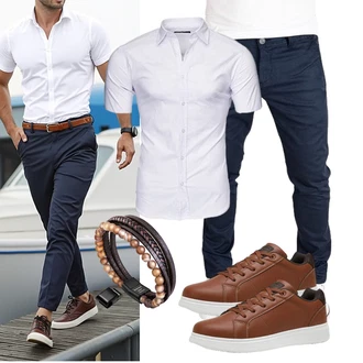 Valentinstag Outfit mit Kayhan "Freizeit Outfit"Look: Vatertag, Valentinstag, Hochzeit, Wasen, Geburtstag