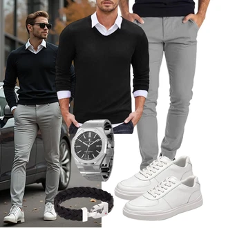 Herbst Outfits Geburtstag mit Unkategorisiert SAPPHERO "Freizeit Outfit"Look: Geburtstag, Weihnachten, Vatertag, Valentinstag, Hochzeit, Wasen, Date