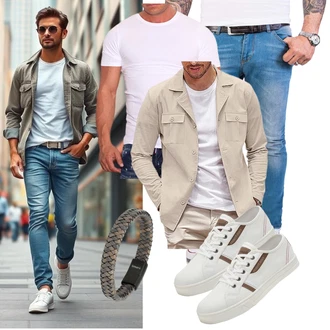 Outfit mit Unkategorisiert Jack & Jones "Freizeit Outfit"