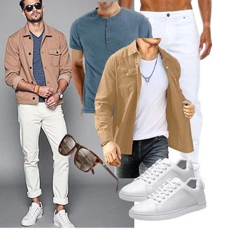 Wandern Outfit "Freizeit Outfit"Look: Angeln, Wandern, Freizeit, Trekking