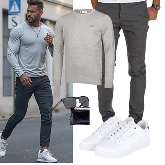 Outfit mit Calvin Klein "Freizeit Outfit"