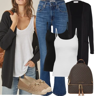 Jesenske Outfiti Kul mit Modra/Lila barve/Svetlo modra Hlača velika velikost levi's ® "Freizeit Outfits"Look: Stil, 90. leta, Kul, Premij