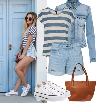 Outfity z 90. let "Jarní outfit"