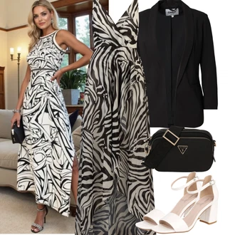 Dlouhé Outfit s Černá Krátké Sako/Kožená bunda pro muže/Pletený Sako/Blejzrové Bund/Kožená Pánská Bund/Dlouhý Sako/Boyfriend Sako/Oversize Sako/Smokingové sako/Teplákový blejzr/Kožená bunda/Elegantní Sako/Blůzové Sako Only "Jarní outfit"