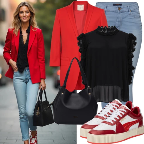 Kombinace Hnědá/Červená/Fialová/Růžová Oblek Oversize Sako/Dlouhý Sako/Blůzové Sako/Boyfriend Sako/Elegantní Sako Only