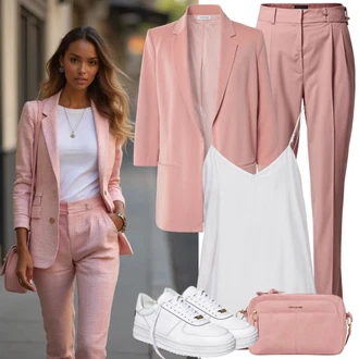 Outfity pro léto Měkké s Bílá Top Se Špagetovými Ramínky/Halenka Bez Rukávů/Bustierový Top 4th & Reckless "Letní oblečení"