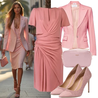 Áčkového Střihu Outfit s Šedá/Fialová/Tmavě šedá/Černá/Zelená/Růžová Midi Šaty/Francouzské šaty/Šaty v Délce do Lýtka/Vintage šaty/Společenské šaty pro hosta/Ležérní Šaty/Šaty Carmen/Šaty S Potiskem/Občanské šaty/Žerzejové Šaty Blutsgeschwister "Letní outfit"Look: Áčkového Střihu, Elegantní, 20 léta, 80tá léta