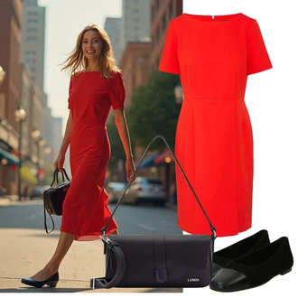 Outfit s Comma "Letní večerní outfit"