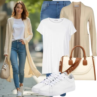 outfit mit Črna/Vinsko rdeča/Bela/Rdeča/Škrlatna Kavbojke Usnjena Jakna/Motoristične Kavbojke/Usnjene Čevlje/Kavbojke Visokega Pasu/Push up Kavbojke/Termodžinsi/Ozke Kavbojke Hugo "Modni prosti čas outfit"