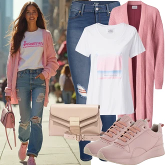 Kombinacije za ljeto Prekrasan sa Svjetloplava/Plava Kožna Jakna/High Waist Traperice/Muška Kožna Jakna/Čizma do Gležnja/Capri Traperice/Skraćene Traperice/Slip-on Traperice/Ženske Traperice 7/8 Dužine/Push-up Traperice/Traperice s Prorezom Calvin Klein Jeans, Bijela/Bež/Kaki/Zlatni Mala Torbica/Pojasna torbica/Torbica/Torba preko ramena/Torba za rame/Torbica za telefon/Torbica/Torba Za Preko Ramena About You "Neutralni svakodnevni izgled"Look: Rap, Stil, Prekrasan, cool, 90-ich, Old Money, klasický, Šik, sviatočné, Burleska, Elegantan, Chic, Disko