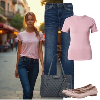 Velike velikosti outfit mit Temno modra/Siva/Temno siva/Modra Nakupovalna torba/Poslovna torba/Vrečka za prenašanje/Torba za čez ramo/Pisarniška torba/Torba za čez ramo/Nakupovalka Guess "outfit za poletje"