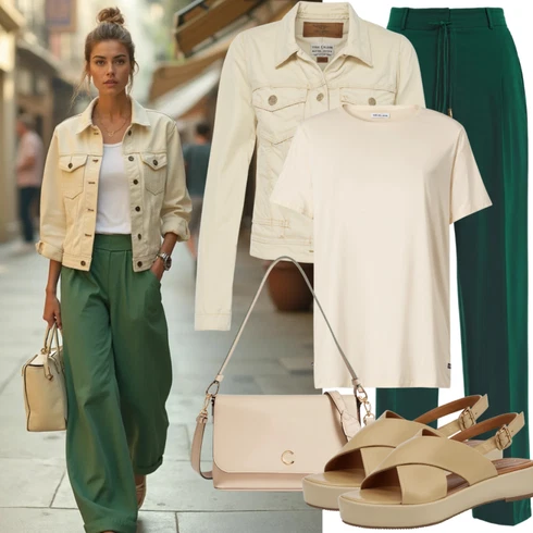 Denim Jakne kombinirajte z Temno modra/Modra/Pastelne barve Kratke Denim Jakne/Vintage Jakne/Kratke Jakne/Denim Jakne GAP, Bež/Rjava/Khaki Prugasta majica trend alaçatı stili, Obleka Hlače Boss, Bež/Rjava Sandali z blok peto/Sandali/Sandali s peto/Čevlji s trakovi/Vintage sandali made in italia, Bež/Rumena/Oranžna Torbe za pametne telefone/Torbe za čez ramo/Satchel torbe/Torbice za mobilne telefone/Mini torbice/Vrečka za prenašanje art of polo