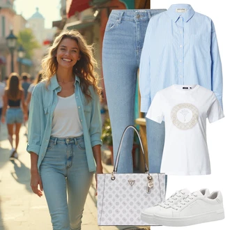 outfit mit JOOP! "popoln poletni videz"