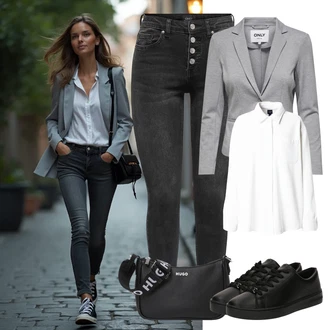 outfit "popoln poletni videz"