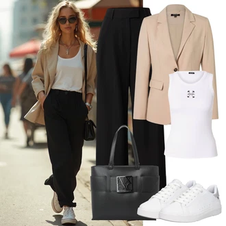 outfit "popoln poletni videz"
