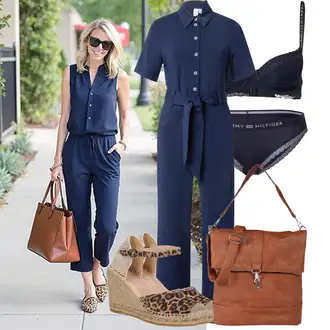 čipka Outfit sa Tamnoplava/Plava Muške cipele u veličini 11/Grudnjak sa žicom/Grudnjak Minimizer/Bralette Grudnjak/Grudnjak sa žicom/Podstavljeni grudnjak/Grudnjak Bez Žice/Balkonet Grudnjak/Relief grudnjak Tommy Hilfiger Underwear "Jedinstveni outfit za slobodno vrijeme"