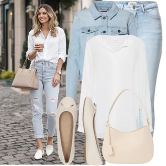 Kombinacije za zabavu Denim/Traper sa Svjetloplava Skinny Hlače/rupa hlača/Jeggings/Traper Tajice Only, Svjetloplava/Plava Ljetna jakna/Kratka Traper Jakna/Kratka Jakna/Traper Jakna Noisy may "Výrazný letní vzhled"