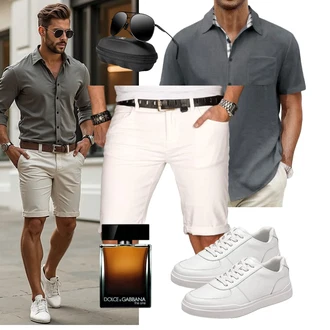 Kurz Outfit mit HMIYA, Jeans Short Indicode "Sommer Look für den Alltag"