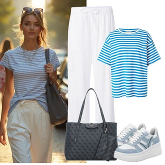 Velike velikosti outfit mit Temno modra/Siva/Temno siva/Modra Nakupovalna torba/Poslovna torba/Vrečka za prenašanje/Torba za čez ramo/Pisarniška torba/Torba za čez ramo/Nakupovalka Guess "športni videz"