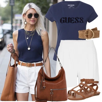 Outfit sa Tamaris "Jedinstveni outfit za slobodno vrijeme"